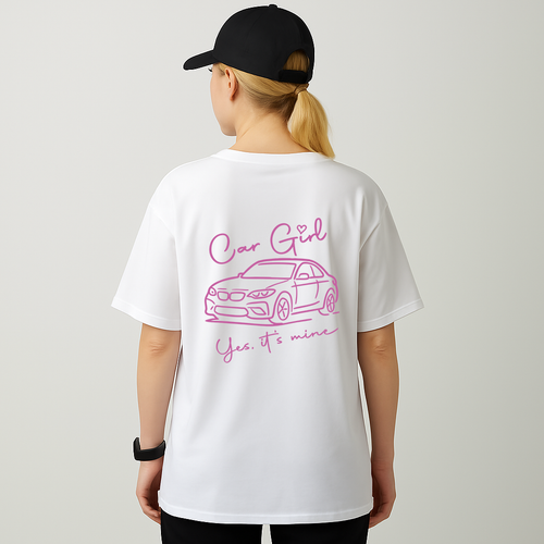 CAR GIRL – Oversized T-Shirt