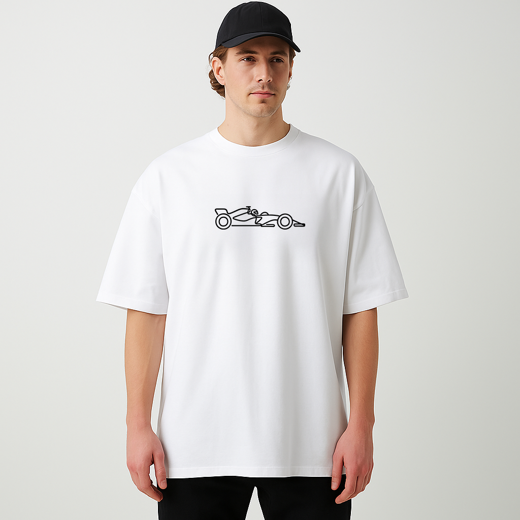 LINE –  Oversized  T-Shirt