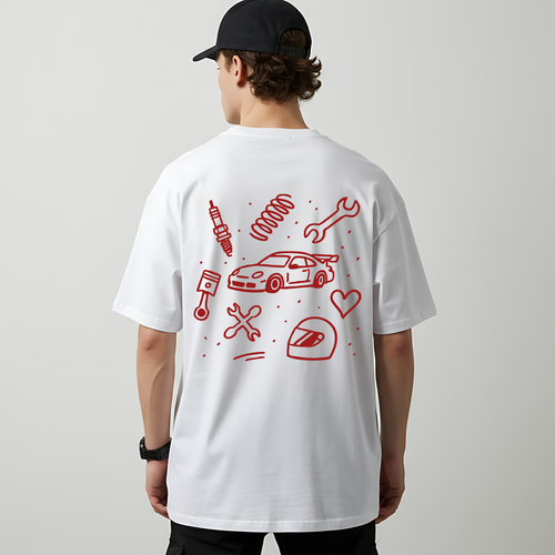 TUNED – Oversize Tuning Culture T-Shirt